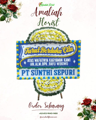 Papan Bunga Duka di Paslaten Dua